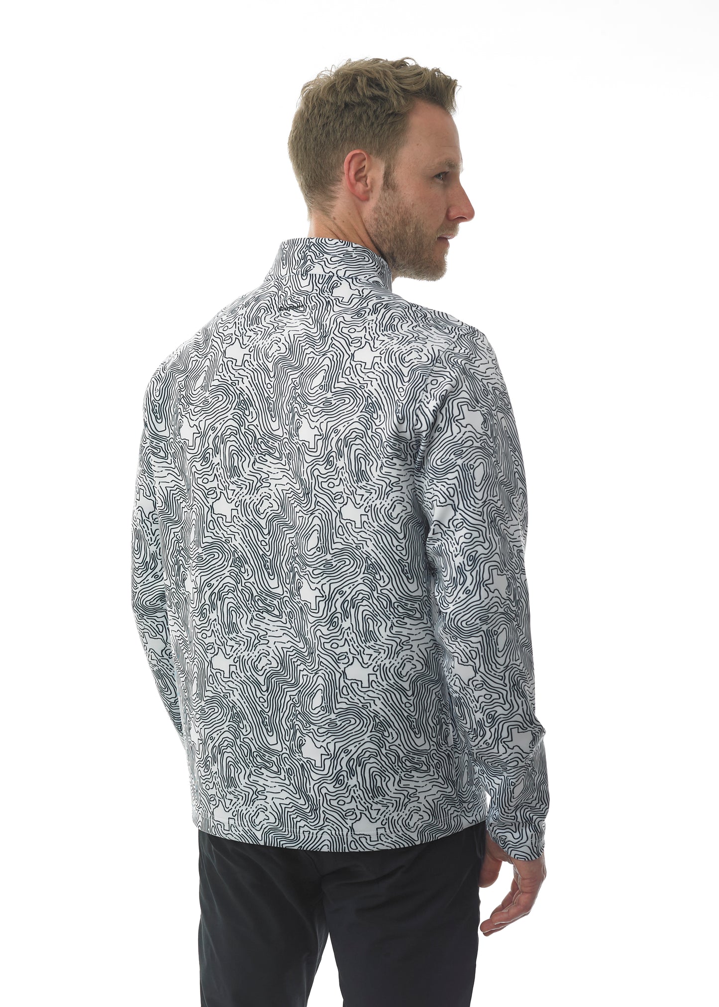 Midnight Doodle Quarter-Zip Pullover