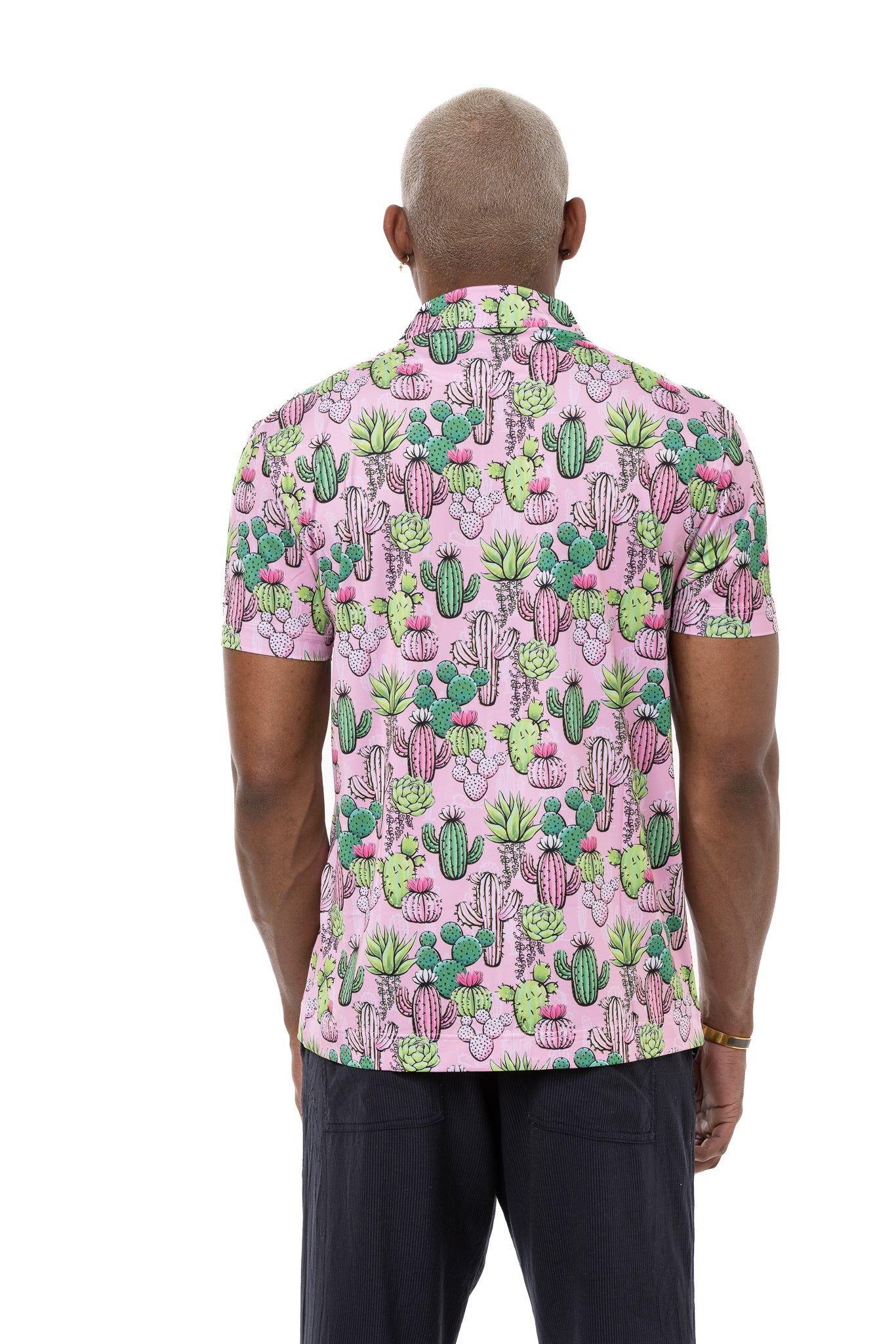 Cactus Frenzy Golf Polo