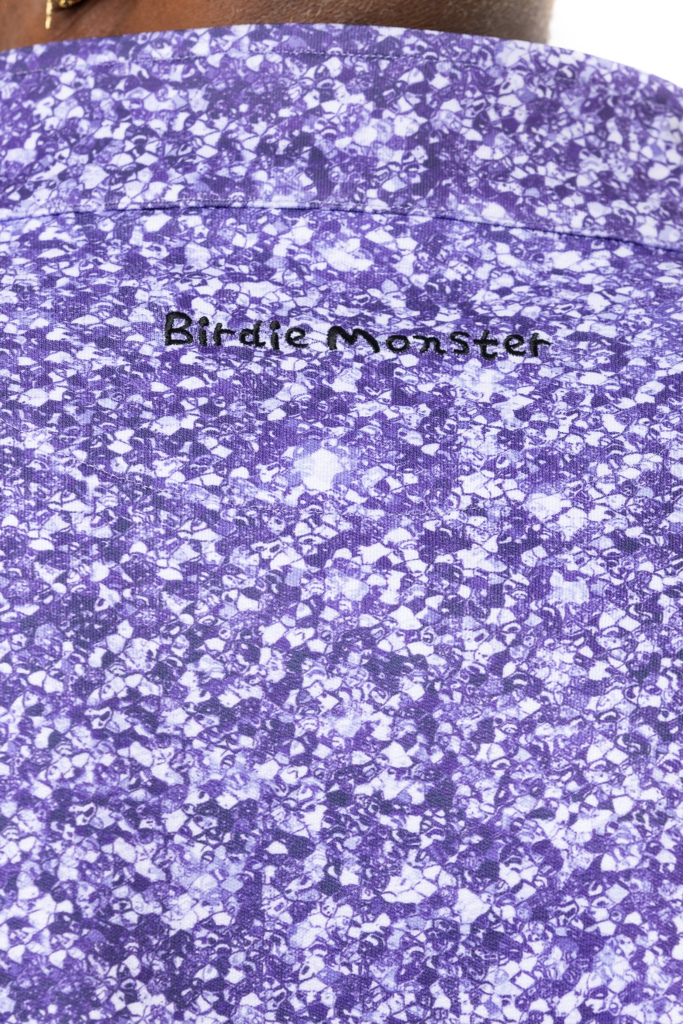Sparky Purple Quarter Zip Golf Pullover