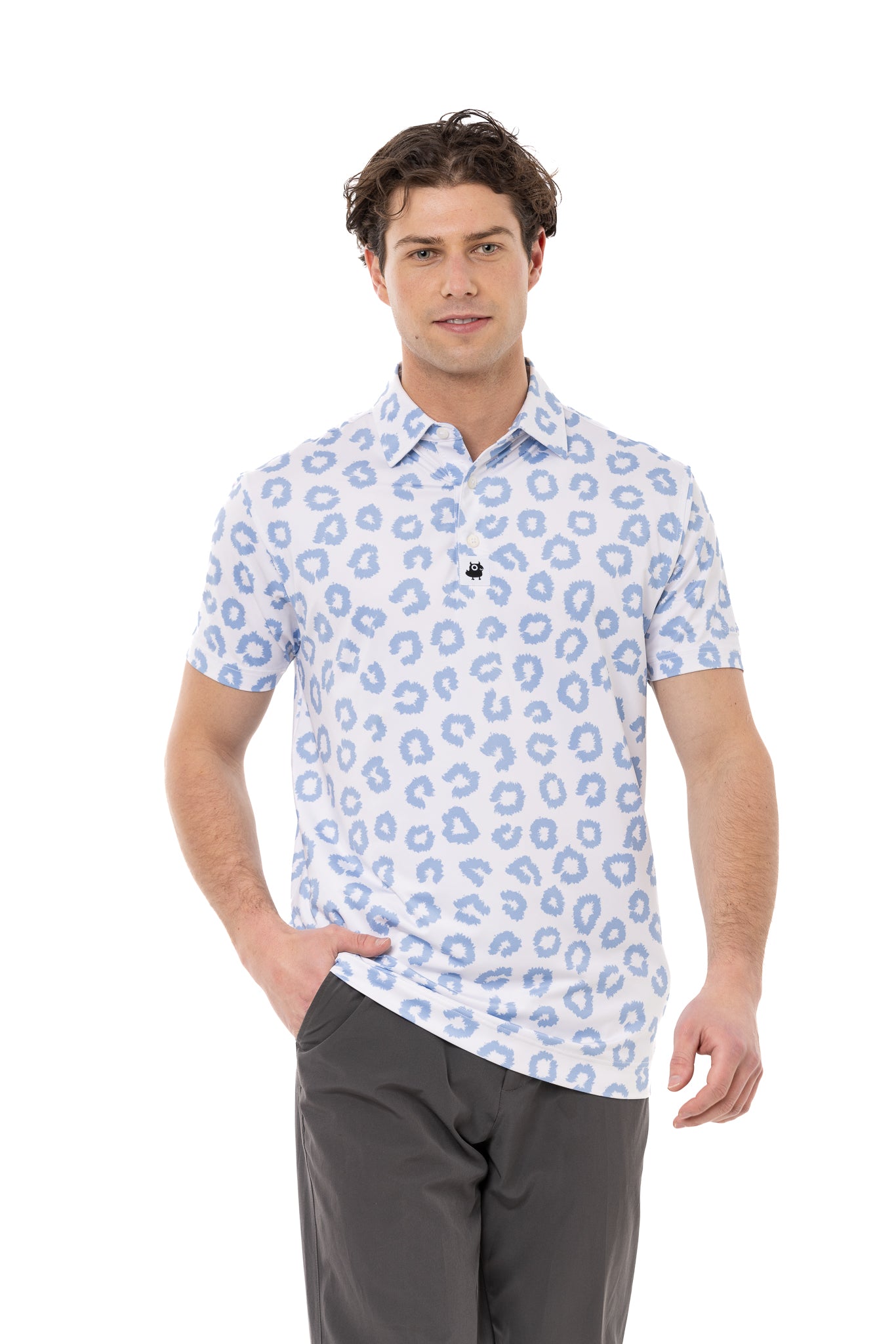 Spotty Monster Golf Polo