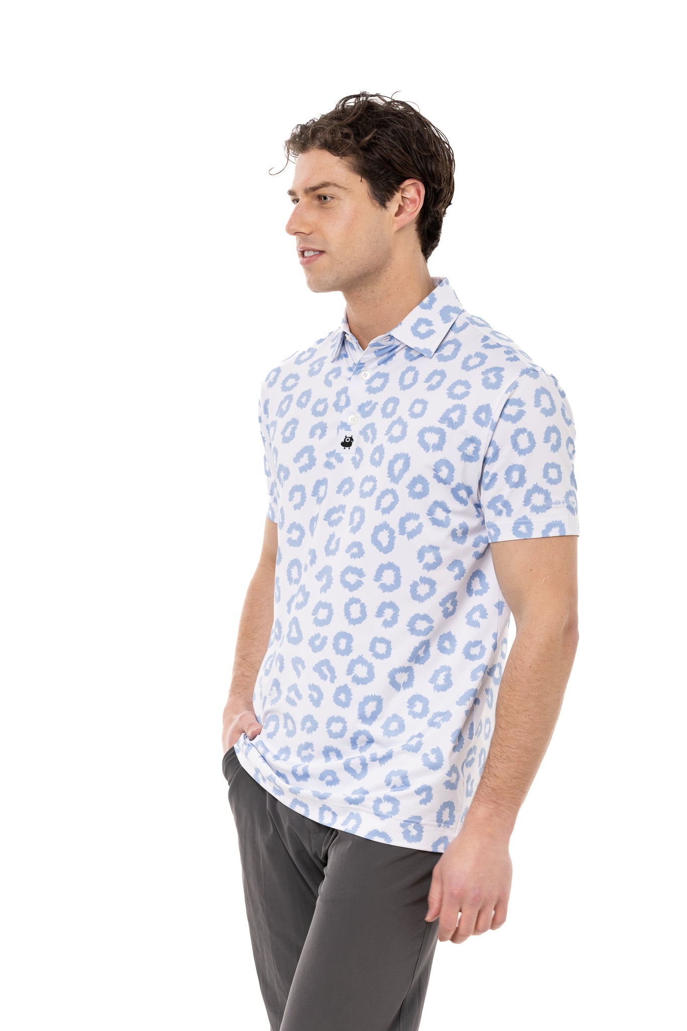Spotty Monster Golf Polo