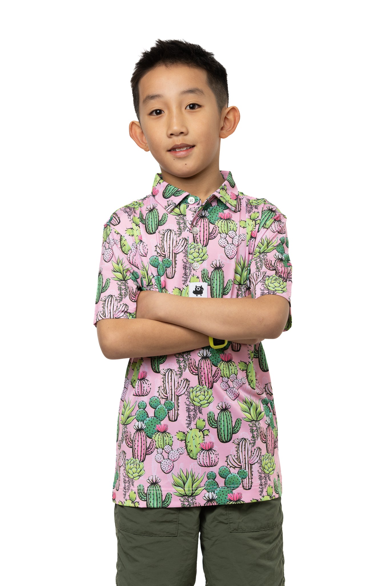 Cactus Frenzy Youth Golf Polo