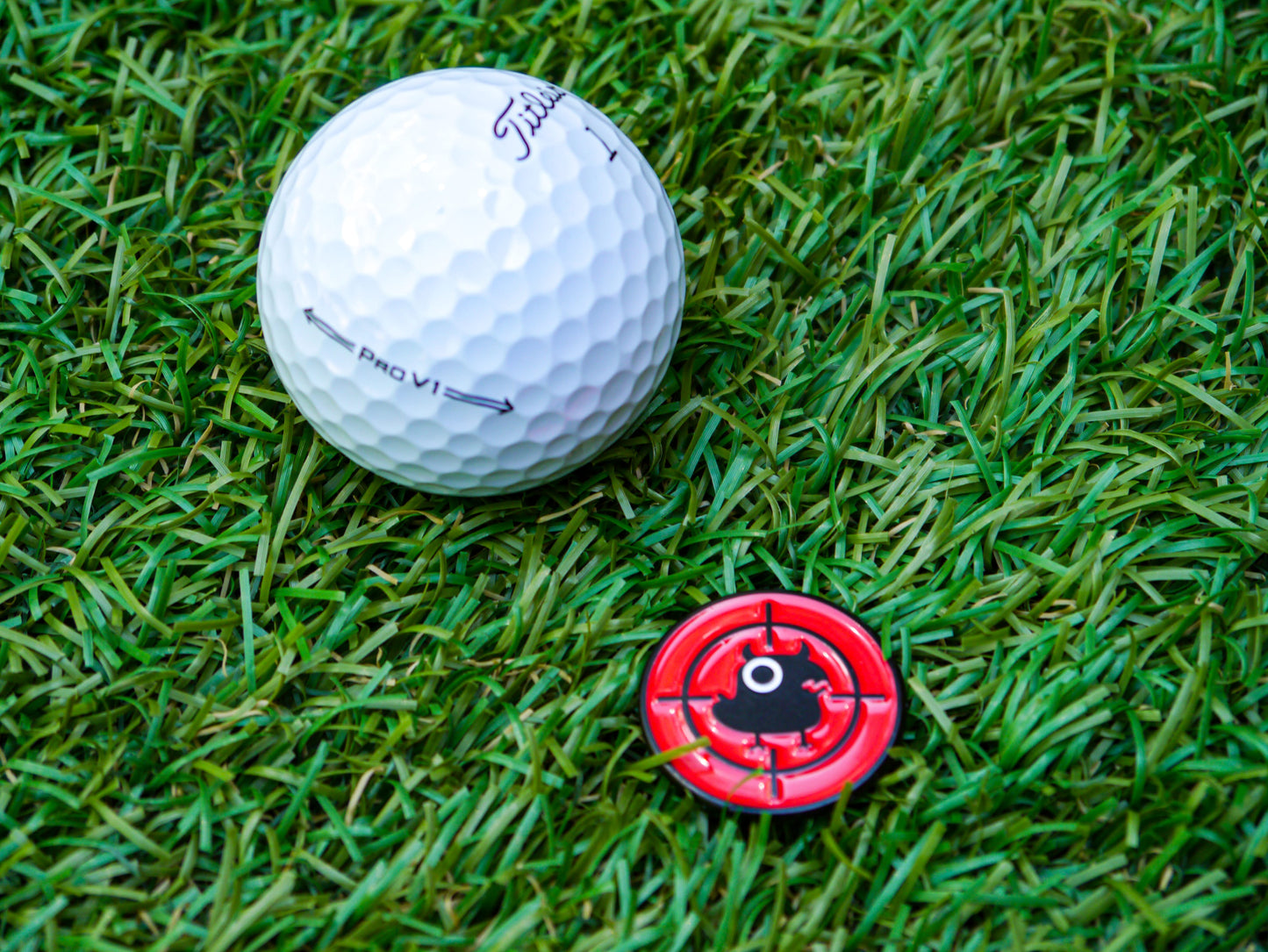 Target for Birdie Ball Marker